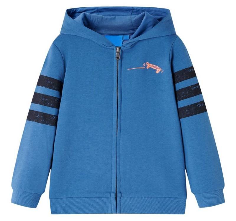 vidaXL Kapuzenpullover Kinder-Kapuzenpullover Blau 104 von vidaXL