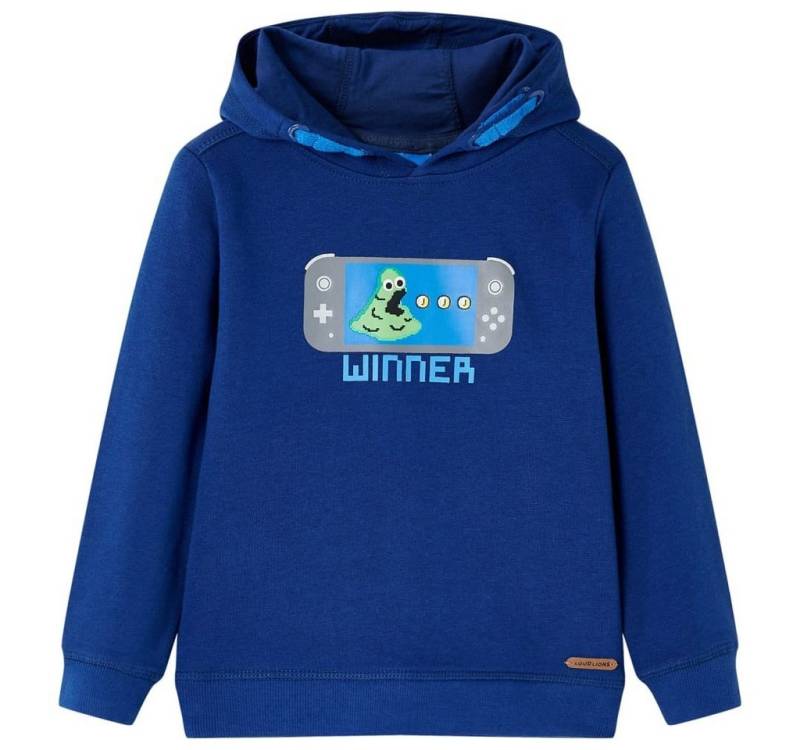 vidaXL Kapuzenpullover Kinder-Kapuzenpullover Dunkelblau 128 von vidaXL