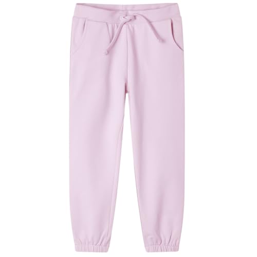 vidaXL Kinder Trainingshose Jogginghose Fitnesshose Sporthose Hose Mädchen Hellrosa 128 von vidaXL