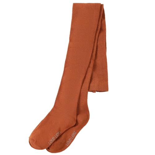 vidaXL Kinderstrumpfhose Strumpfhose Kinder Strickstrumpfhose Baumwolle Cognac 140 von vidaXL