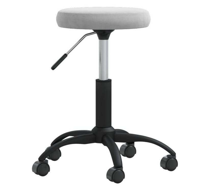 vidaXL Massagegerät Massagehocker Samt Hellgrau vidaXL Massagegerät Massagehocker Samt Hellgrau von vidaXL