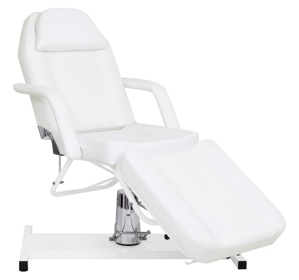 vidaXL Massageliege Massagetisch Weiß 180x62x(87-112) cm von vidaXL