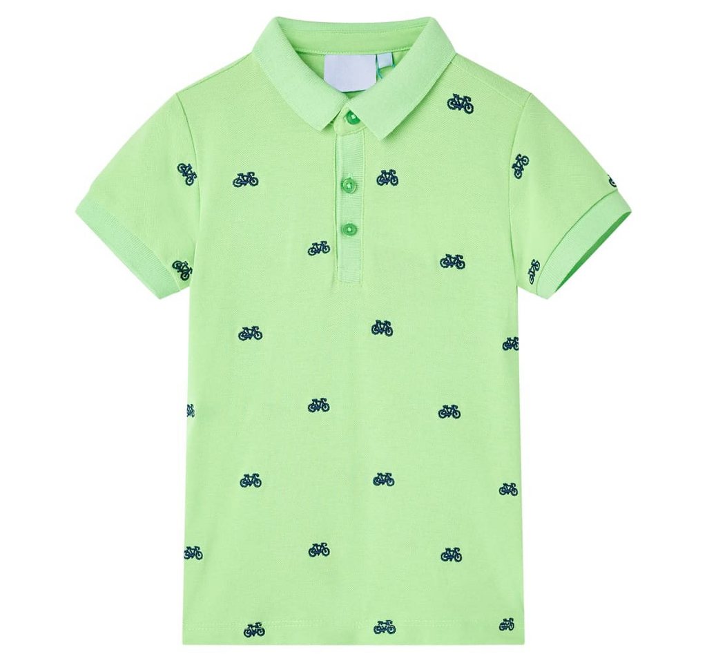 vidaXL Poloshirt Kinder-Poloshirt Neongrün 128 von vidaXL