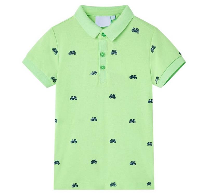 vidaXL Poloshirt Kinder-Poloshirt Neongrün 128 von vidaXL