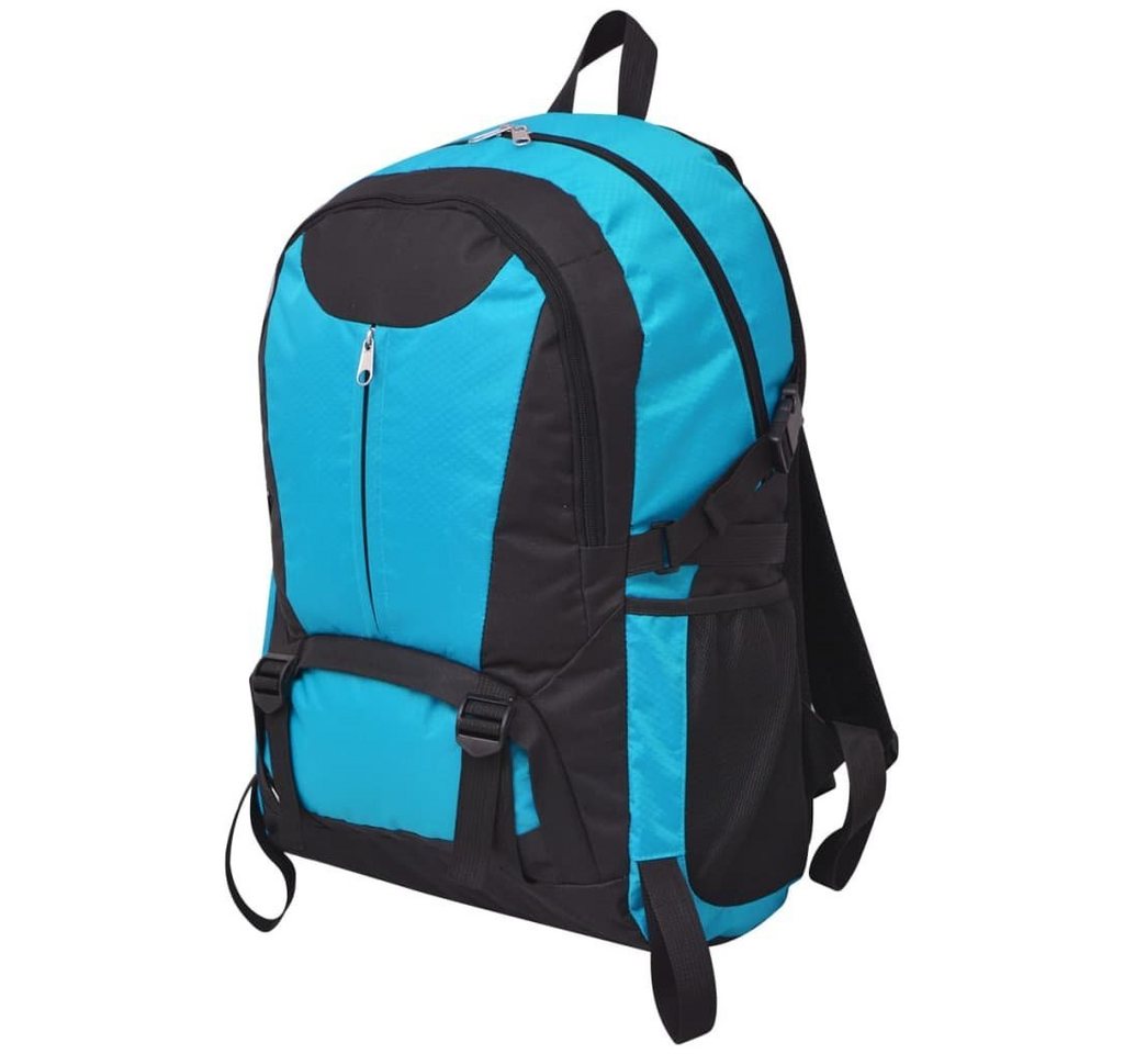 vidaXL Rucksack Wanderrucksack 40 L Schwarz und Blau von vidaXL