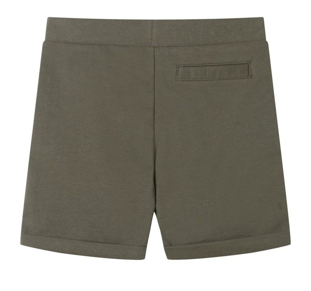 vidaXL Shorts Kindershorts mit Kordelzug Dunkles Khaki 92 von vidaXL