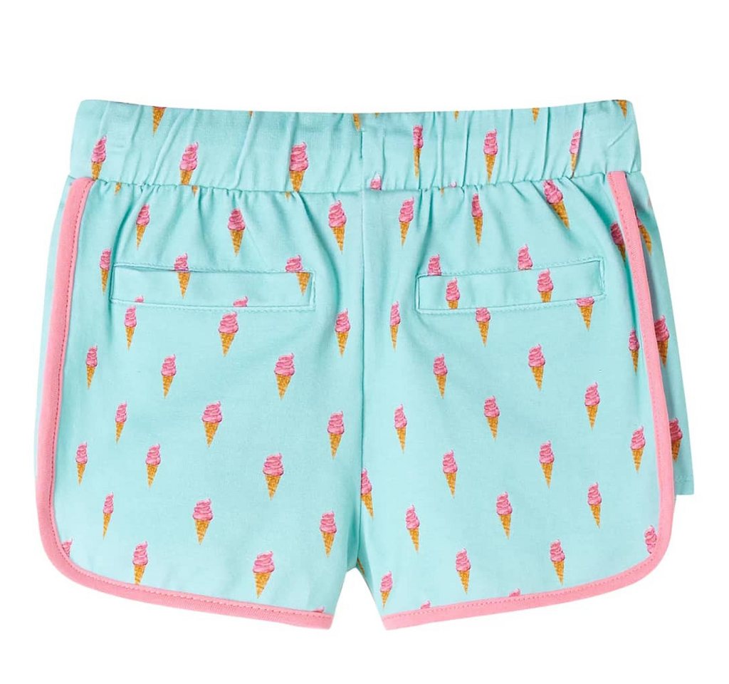 vidaXL Shorts Kindershorts mit Kordelzug Helles Minzgrün 104 von vidaXL