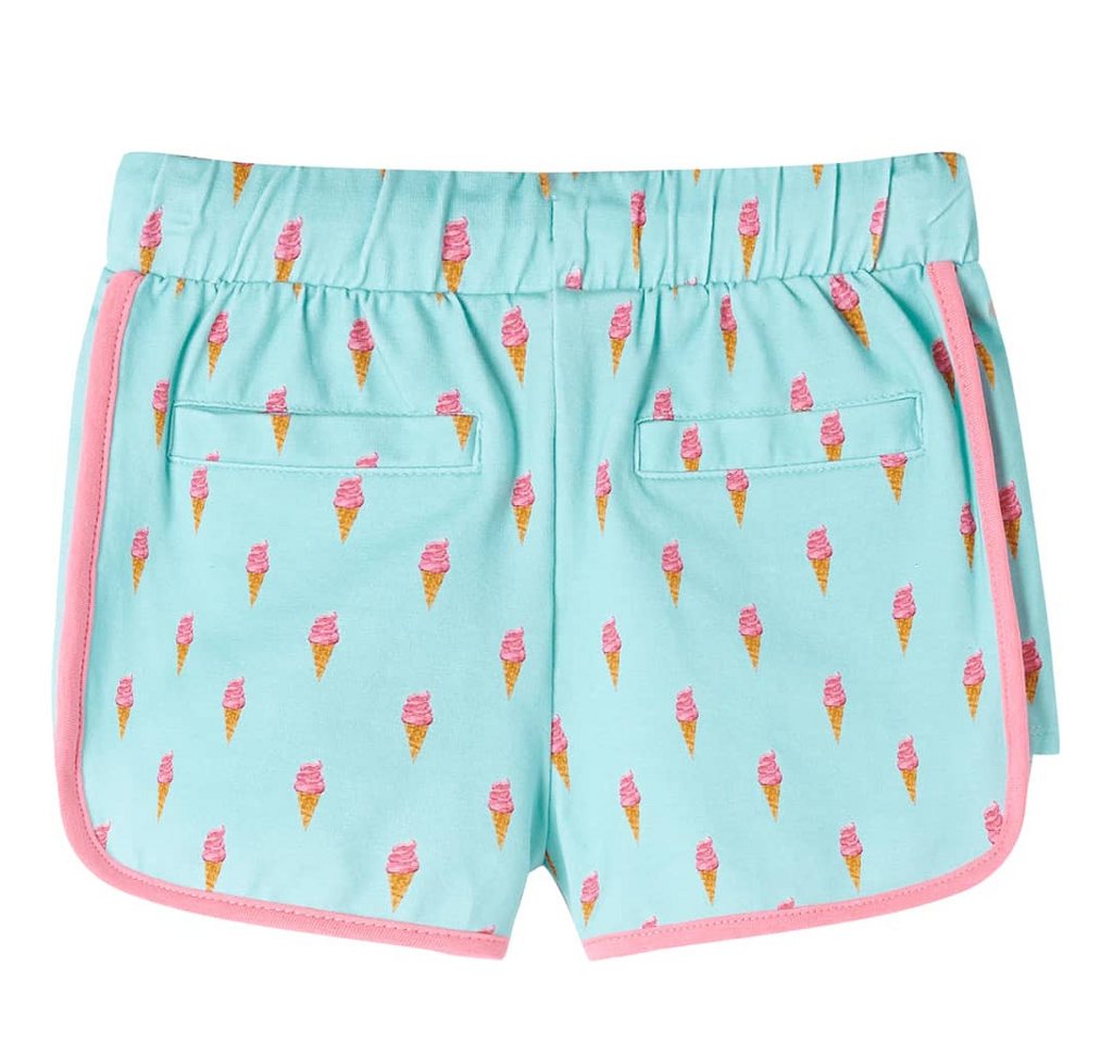 vidaXL Shorts Kindershorts mit Kordelzug Helles Minzgrün 140 von vidaXL