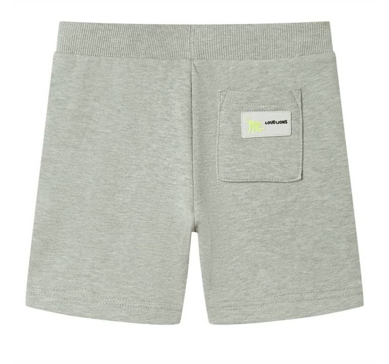 vidaXL Shorts Kindershorts mit Kordelzug Hellkhaki Melange 104 von vidaXL