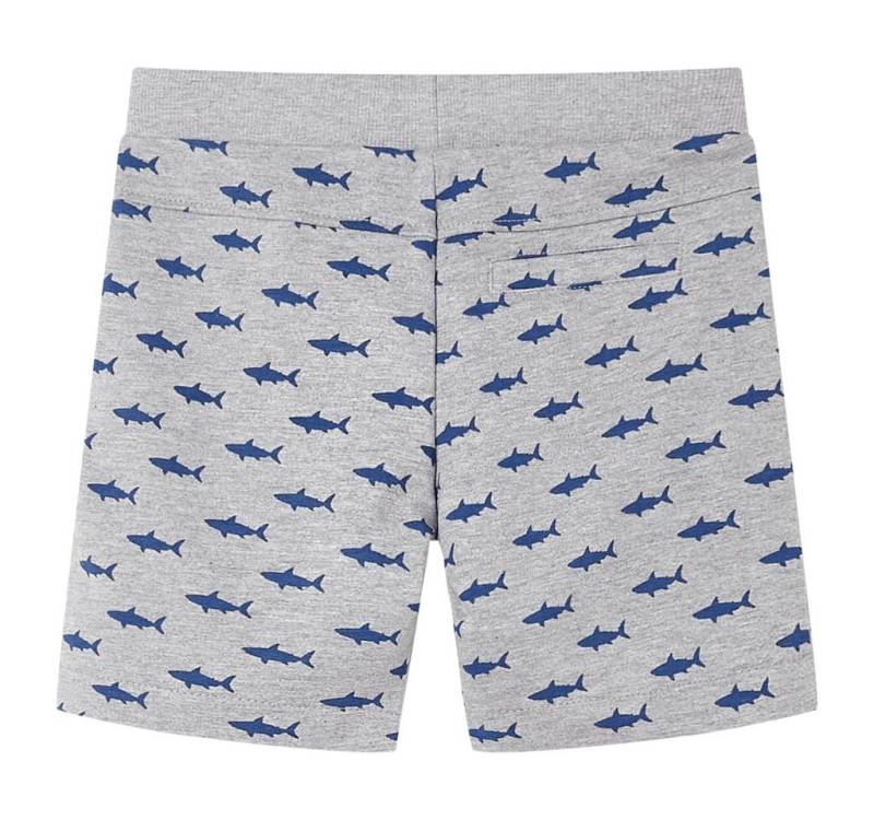 vidaXL Shorts Kindershorts mit Kordelzug Hellkhaki Melange 116 von vidaXL