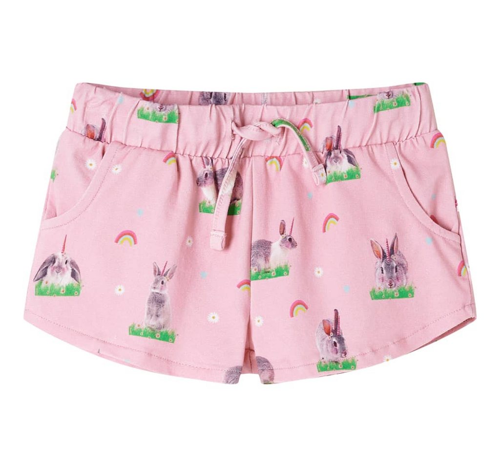 vidaXL Shorts Kindershorts mit Kordelzug Hellrosa 104 von vidaXL