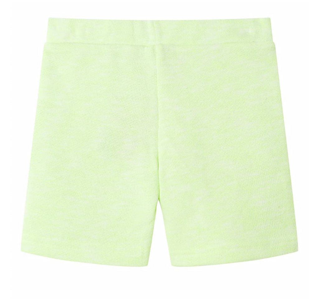 vidaXL Shorts Kindershorts mit Kordelzug Neongelb 128 von vidaXL