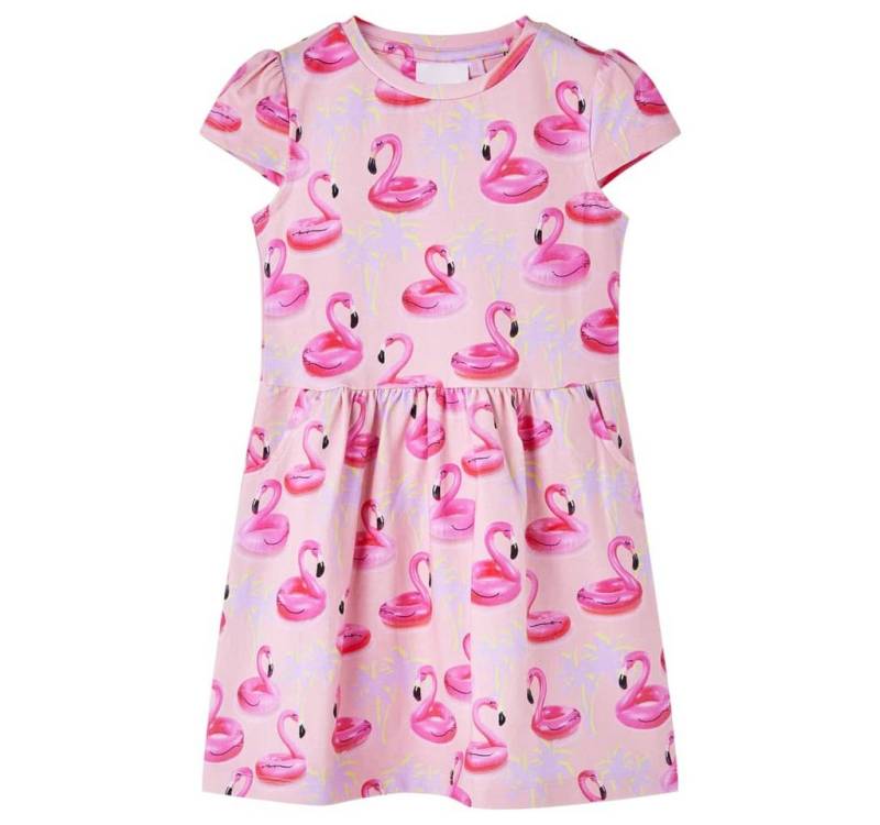 vidaXL Sommerkleid Kinderkleid Hellrosa 128 von vidaXL