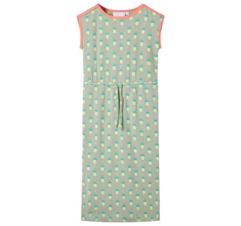 vidaXL Sommerkleid Kinderkleid Minzgrün 128 von vidaXL