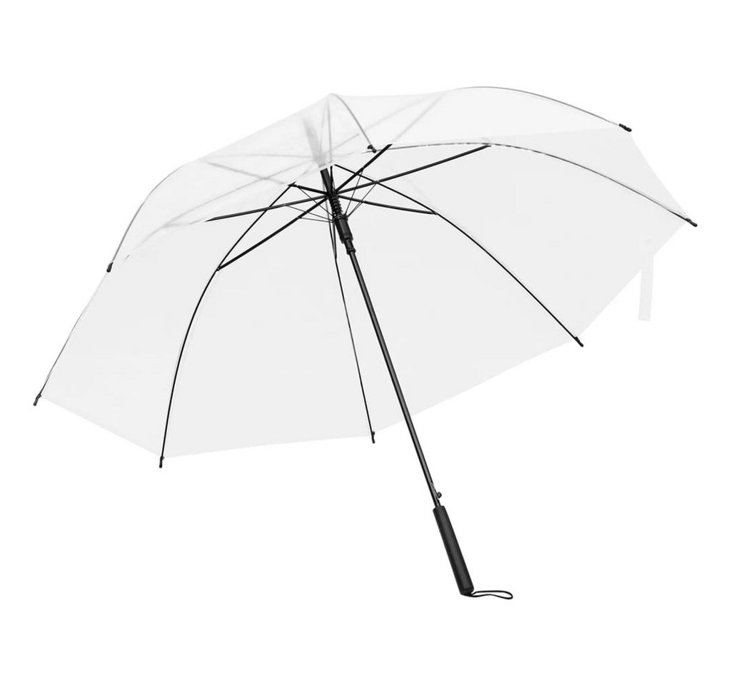 vidaXL Stockregenschirm Regenschirm Transparent 107 cm von vidaXL