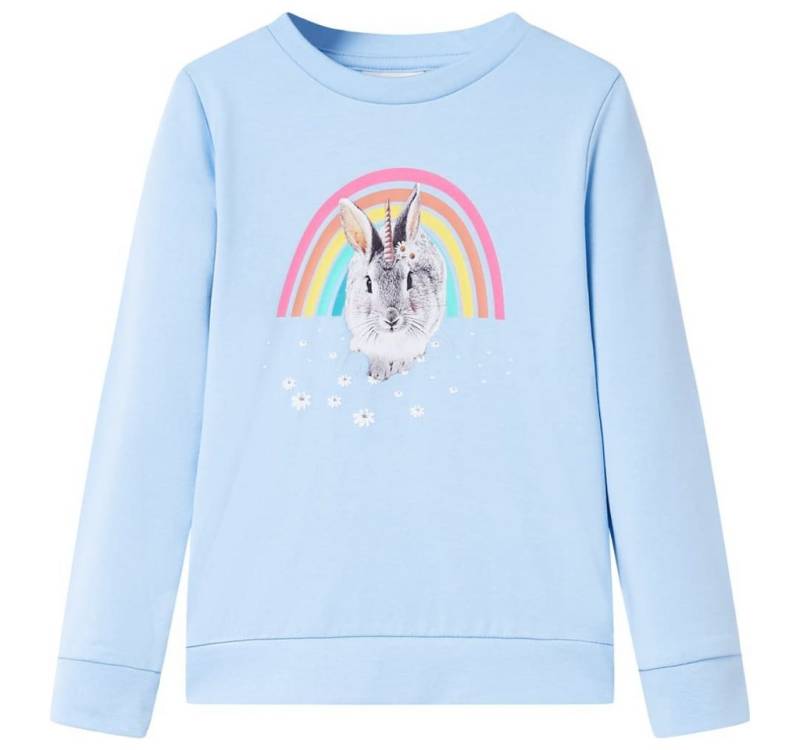 vidaXL Sweatshirt Kinder-Sweatshirt Hellblau 116 von vidaXL