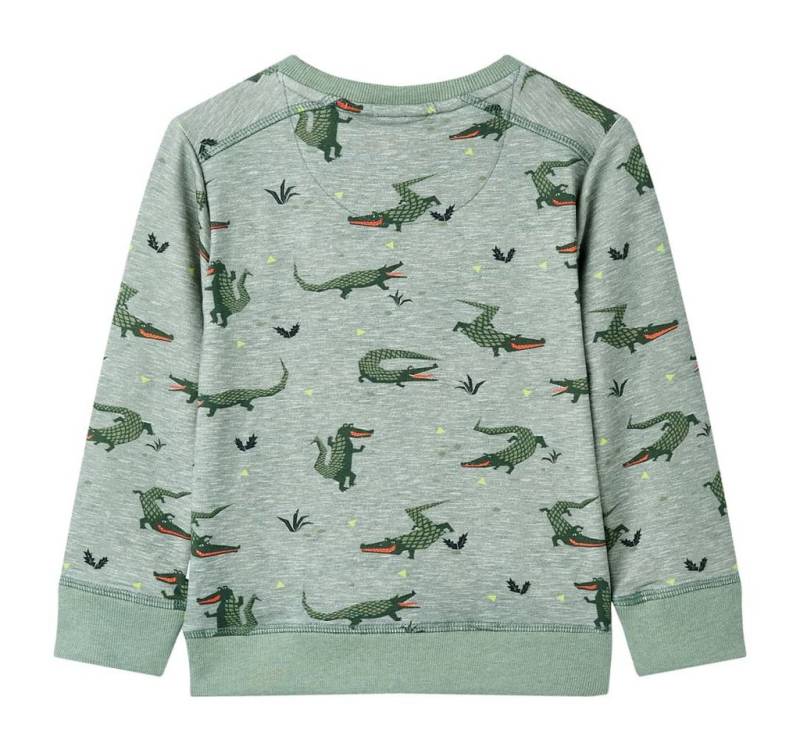 vidaXL Sweatshirt Kinder-Sweatshirt Hellkhaki Melange 92 von vidaXL