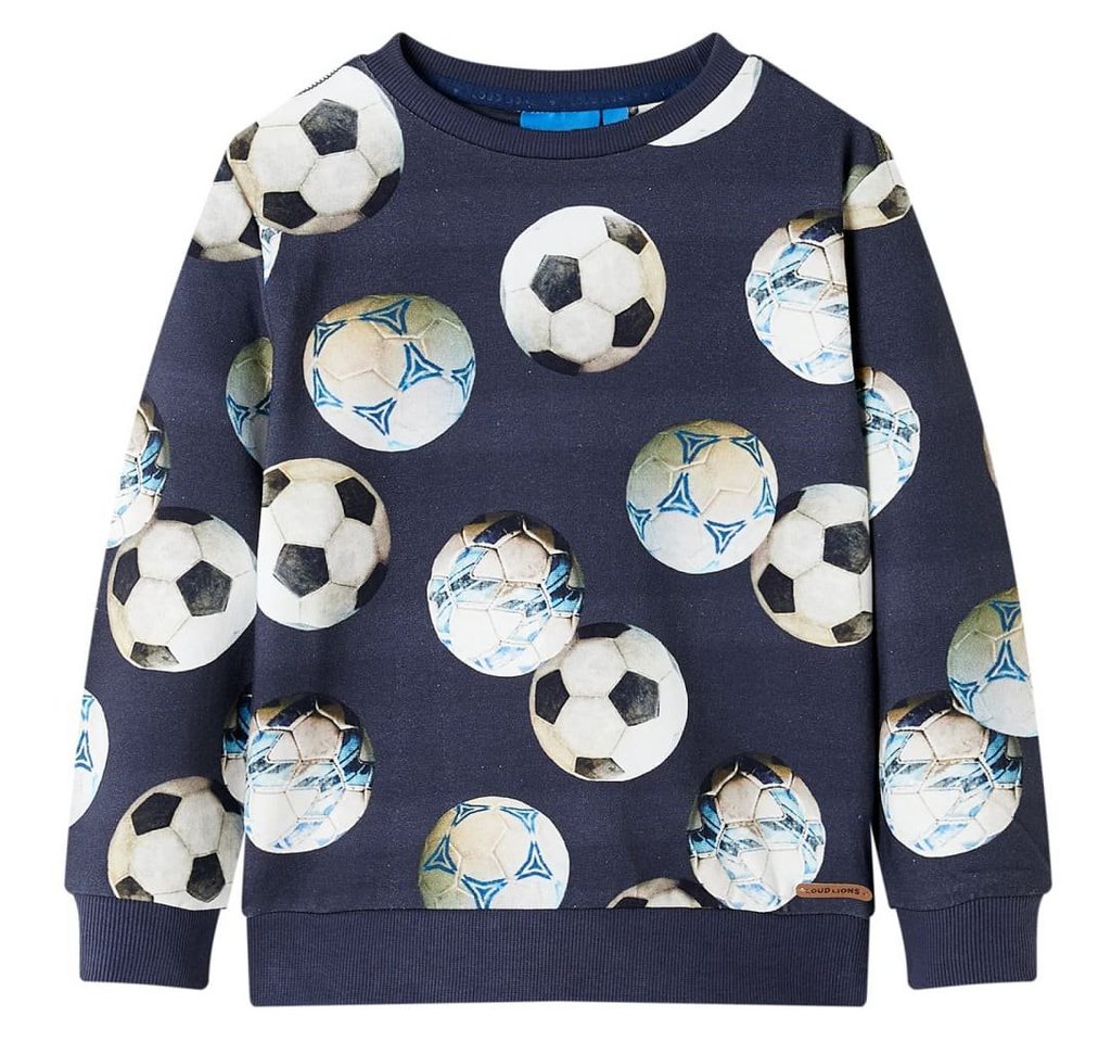 vidaXL Sweatshirt Kinder-Sweatshirt Marineblau 104 von vidaXL