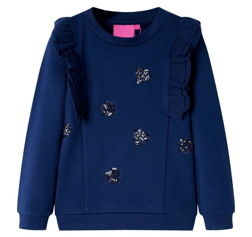 vidaXL Sweatshirt Kinder-Sweatshirt Marineblau 104 von vidaXL