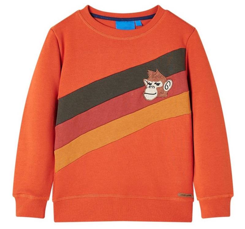 vidaXL Sweatshirt Kinder-Sweatshirt Orange 116 von vidaXL