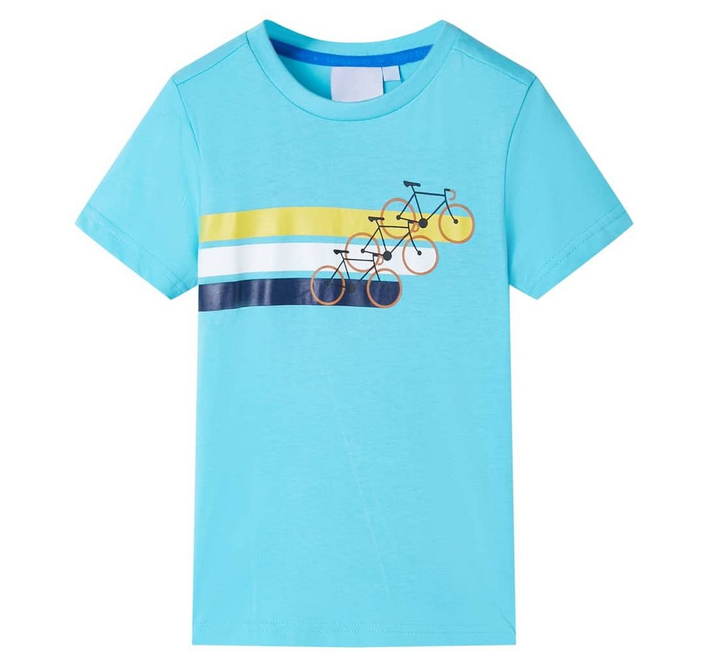 vidaXL T-Shirt Kinder-Kurzarmshirt Aquablau 104 von vidaXL