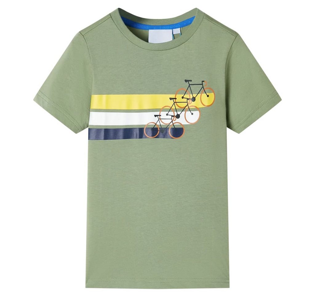vidaXL T-Shirt Kinder-Kurzarmshirt Hellkhaki 104 von vidaXL