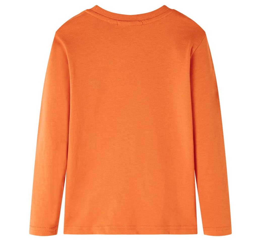 vidaXL T-Shirt Kinder-Langarmshirt Dunkelorange 92 von vidaXL