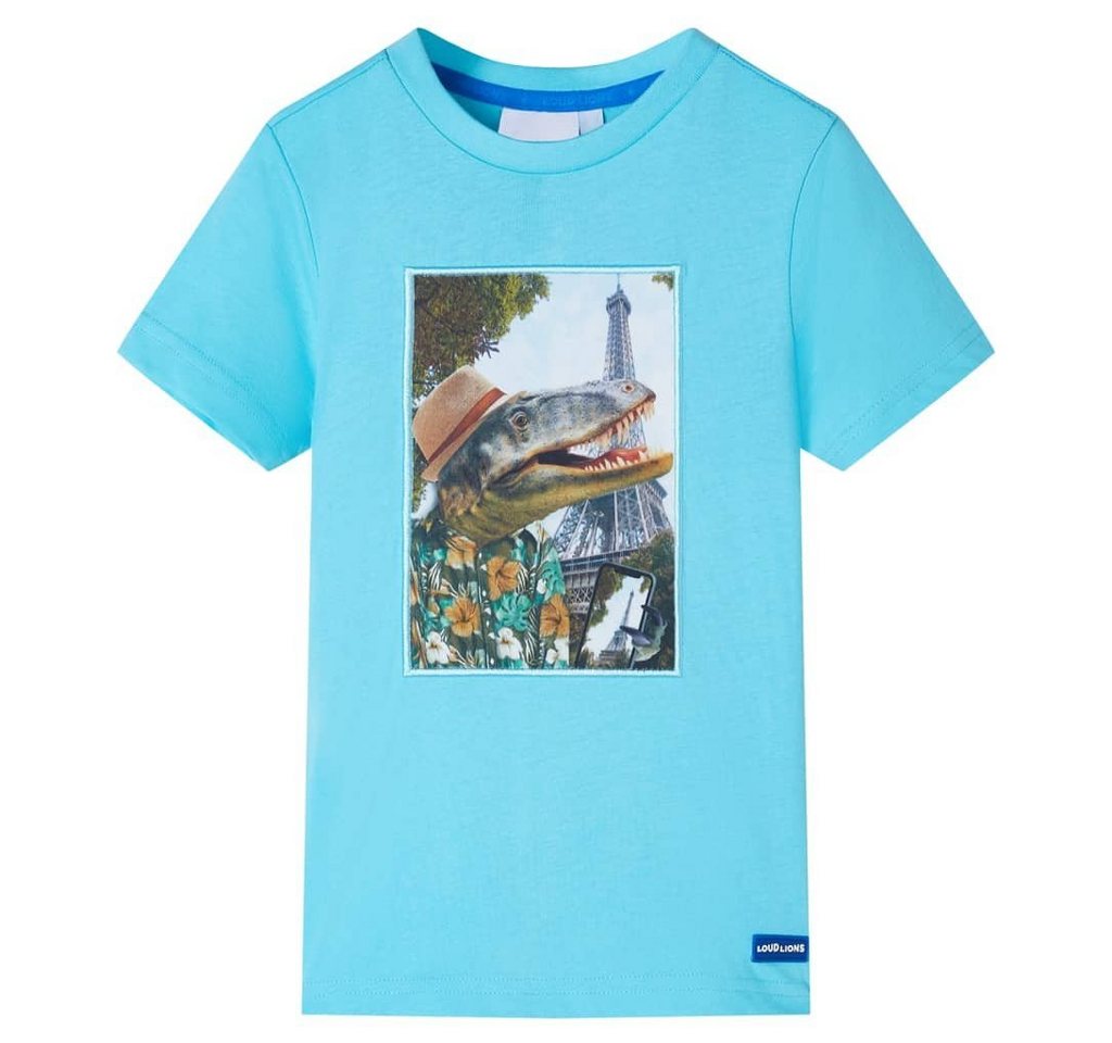 vidaXL T-Shirt Kinder-T-Shirt Aquablau 104 von vidaXL