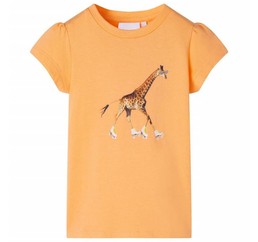 vidaXL T-Shirt Kinder-T-Shirt Hellorange 104 von vidaXL