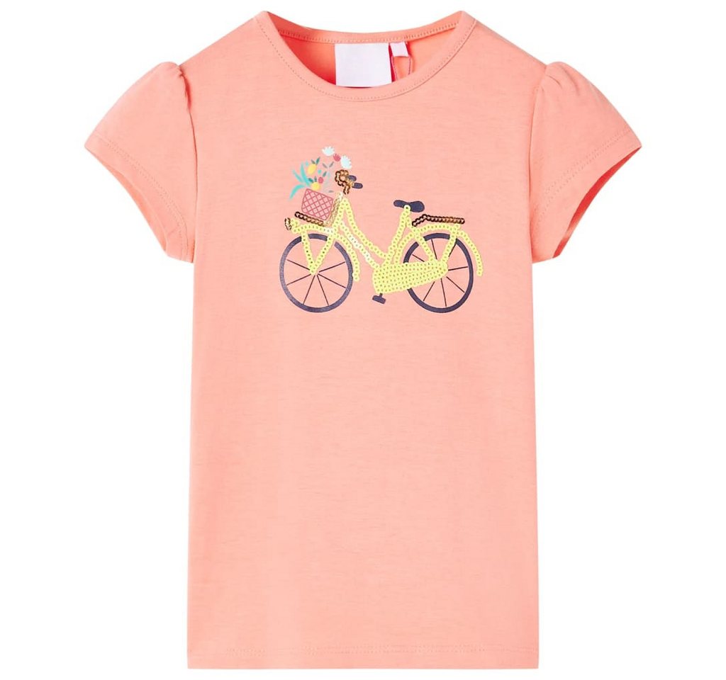 vidaXL T-Shirt Kinder-T-Shirt Korallenrosa 104 von vidaXL