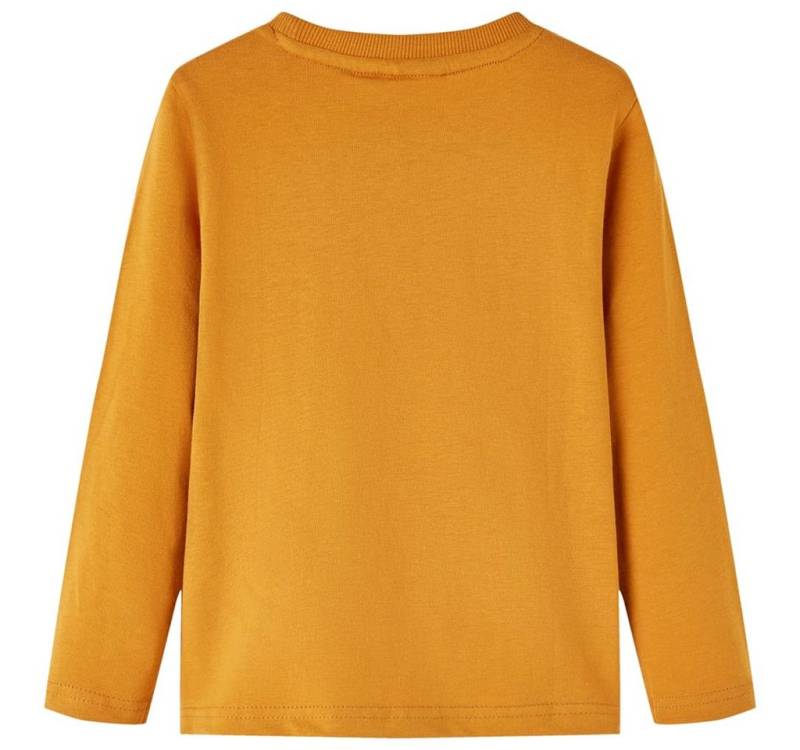 vidaXL T-Shirt Kinder-Langarmshirt Dunkles Ocker 92 von vidaXL