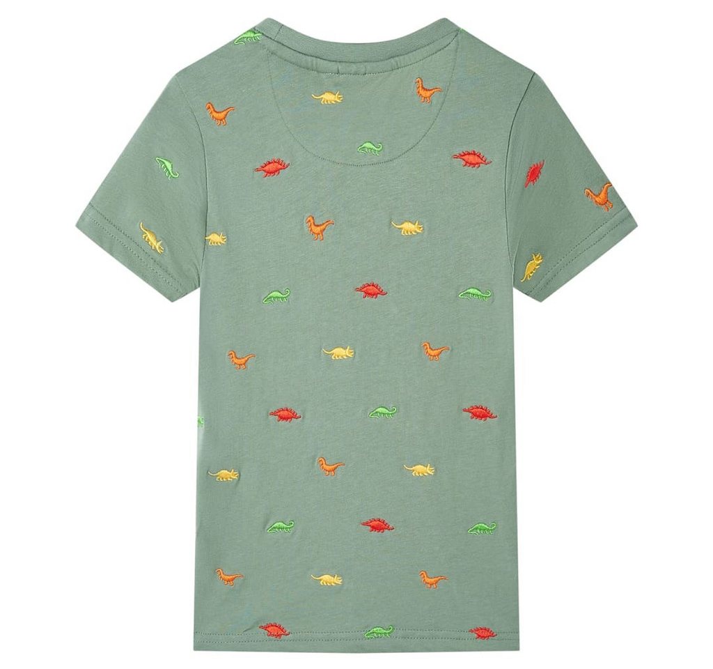 vidaXL T-Shirt Kinder-Kurzarmshirt Khaki 140 vidaXL T-Shirt Kinder-Kurzarmshirt Khaki 140 von vidaXL