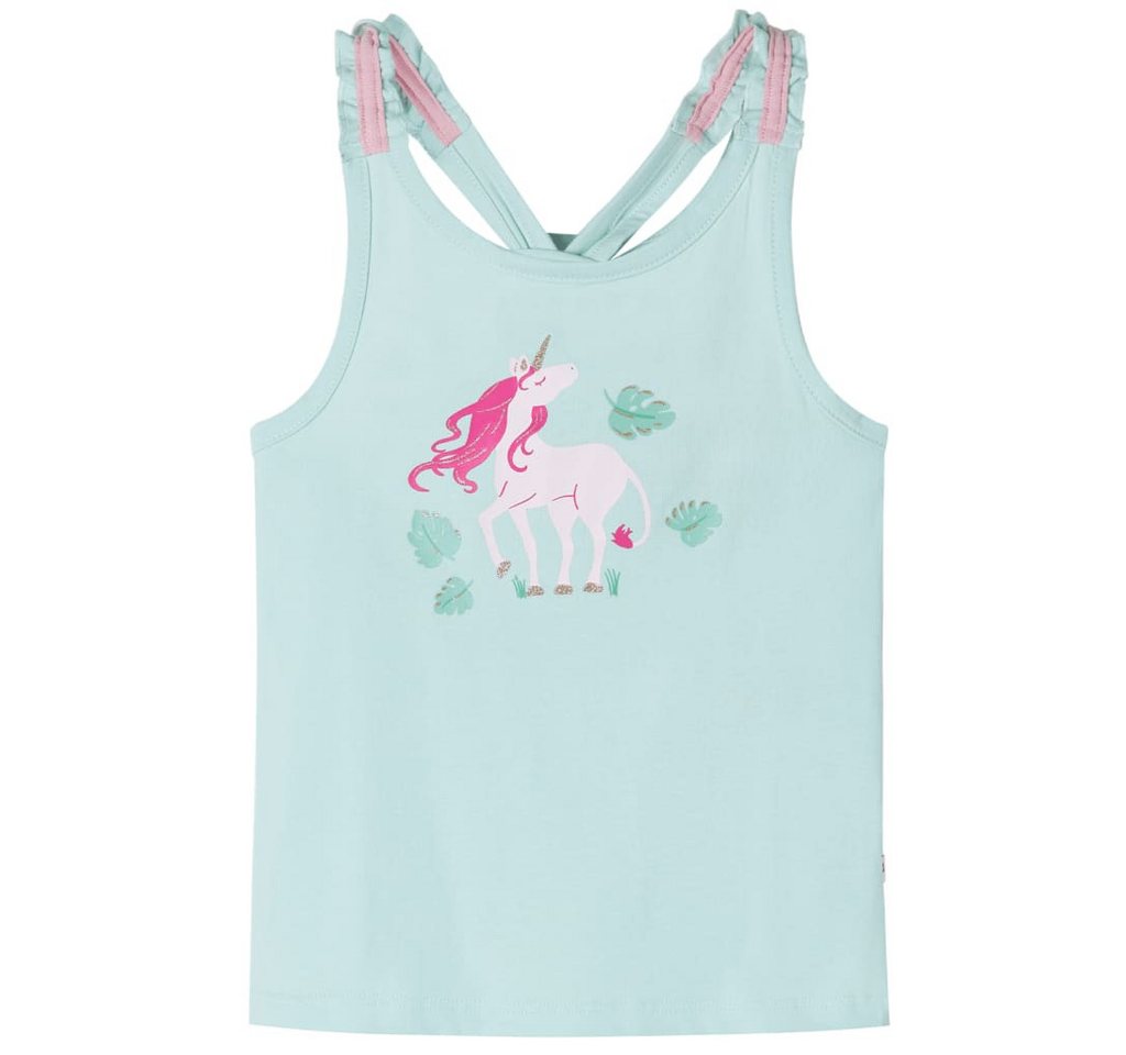 vidaXL Tanktop Kinder-Tanktop Helles Minzgrün 104 von vidaXL