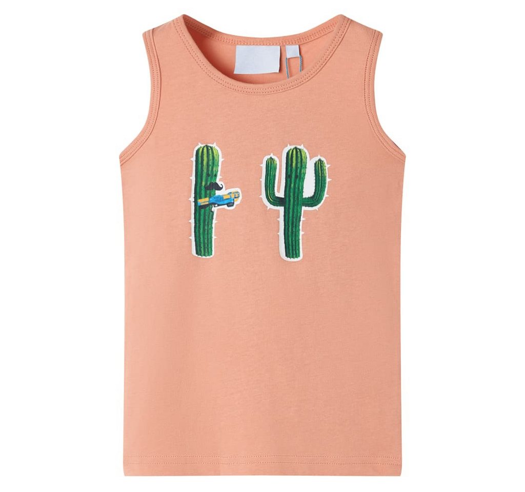 vidaXL Tanktop Kinder-Tanktop Hellorange 104 von vidaXL