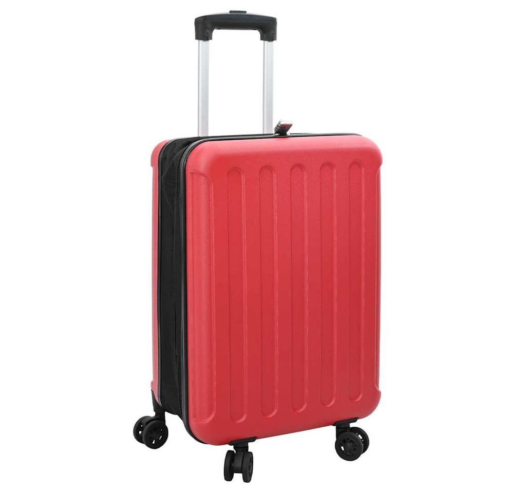 vidaXL Trolley Koffer mit Schloss Rot 34 x 23 x 55,5 cm ABS Kunststoff von vidaXL