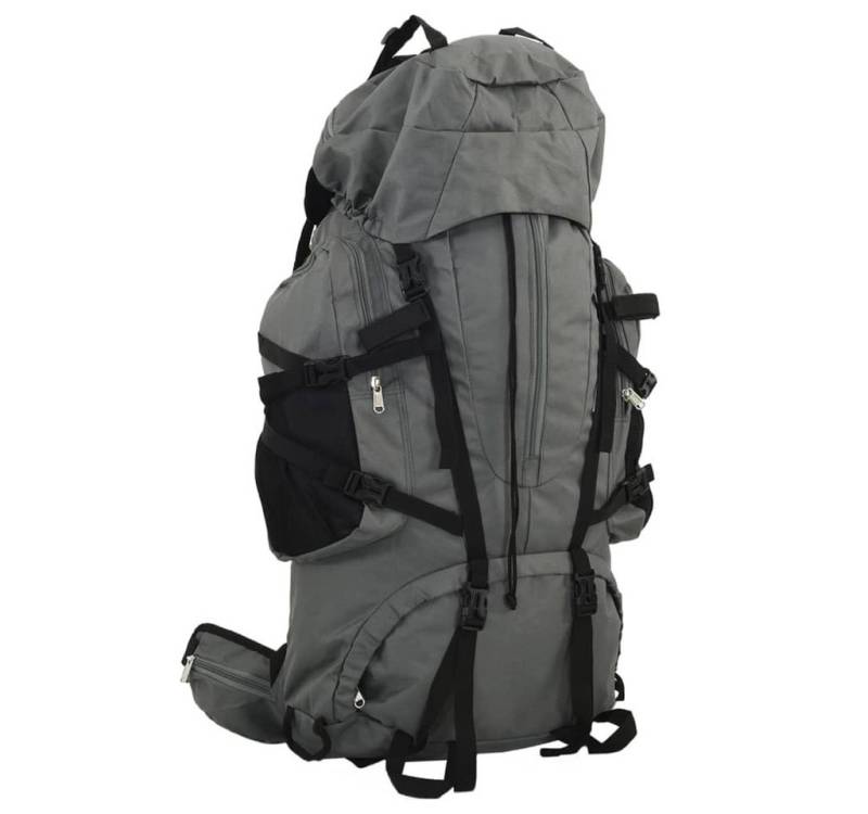 vidaXL Wanderrucksack Rucksack Bergrucksack Wanderrucksack Trekkingrucksack Grau 100 L Oxfor von vidaXL