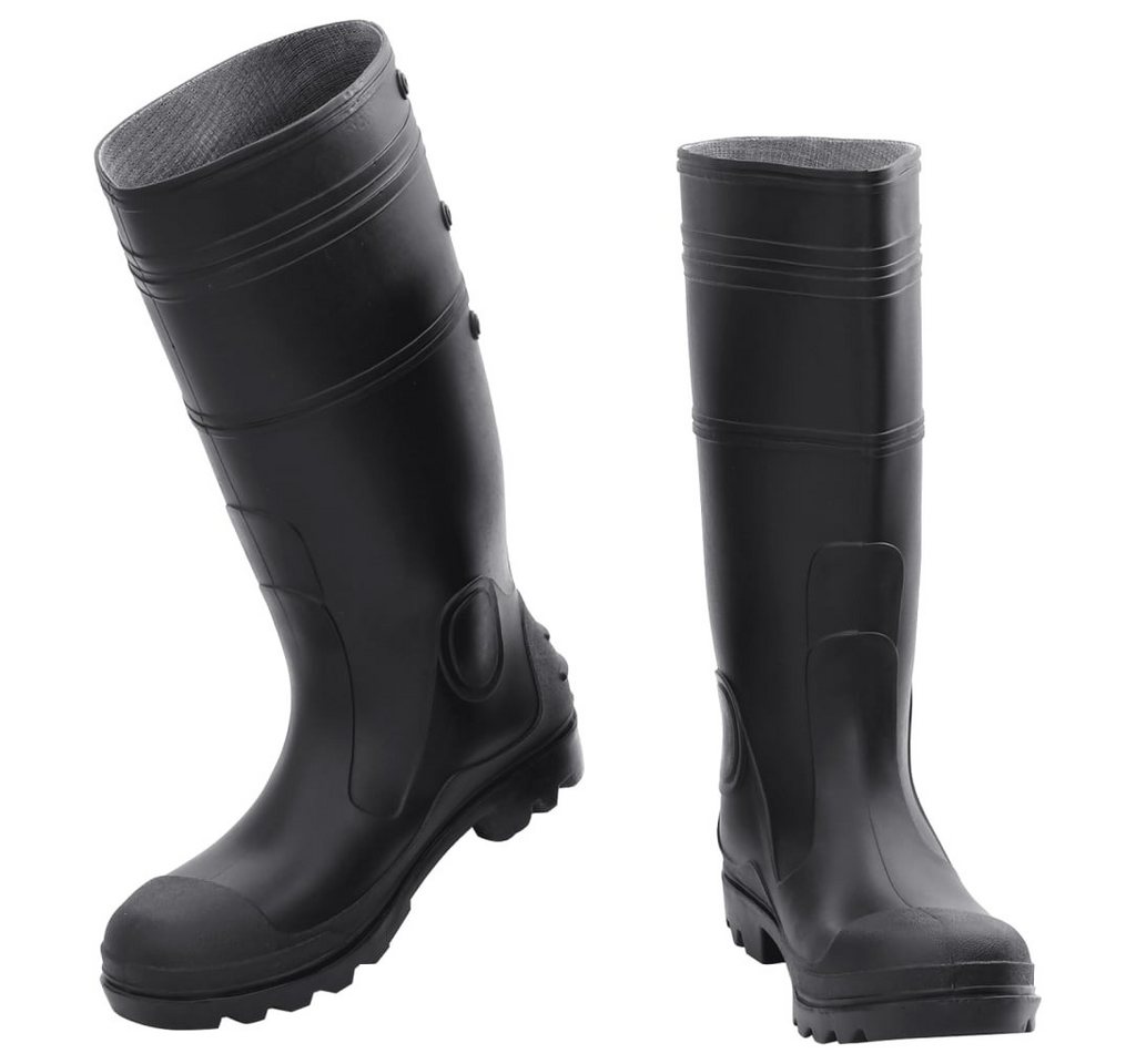 vidaXL Wathose Gummistiefel Schwarz Größe 41 PVC von vidaXL