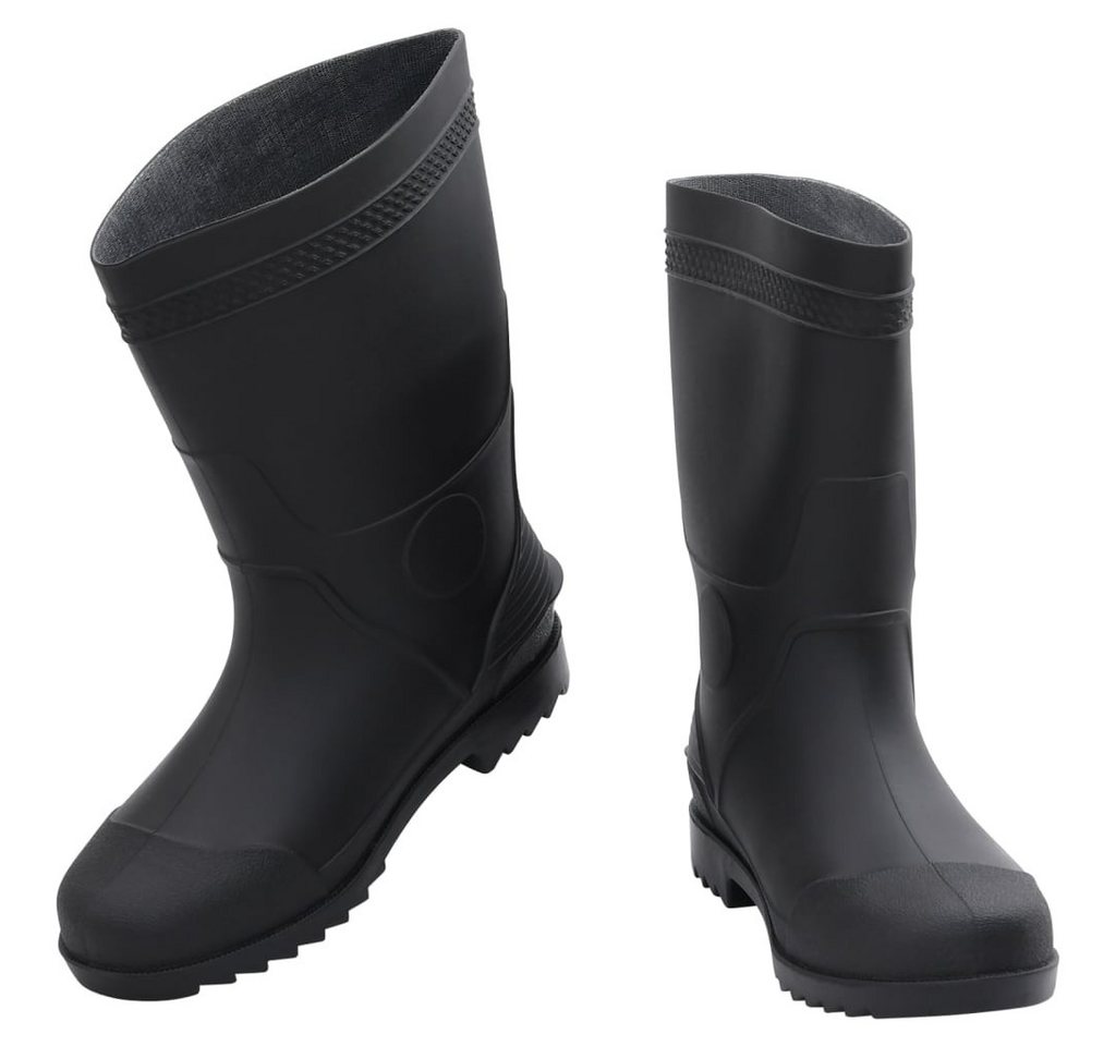 vidaXL Wathose Gummistiefel Schwarz Größe 42 PVC von vidaXL