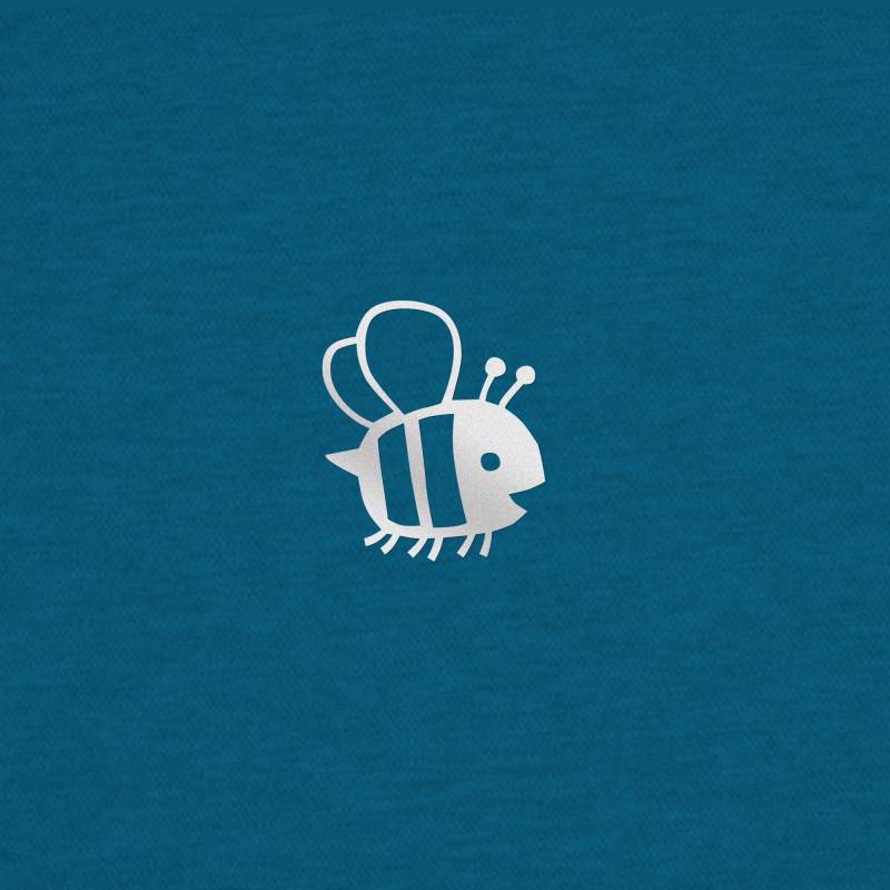 Reflektor Biene Patch Kind Bügelbild Reflektierende Patches Tiere Reflektoren Sticker Bienchen Applikationen Diy Shirt Hummel Illustration von viilou
