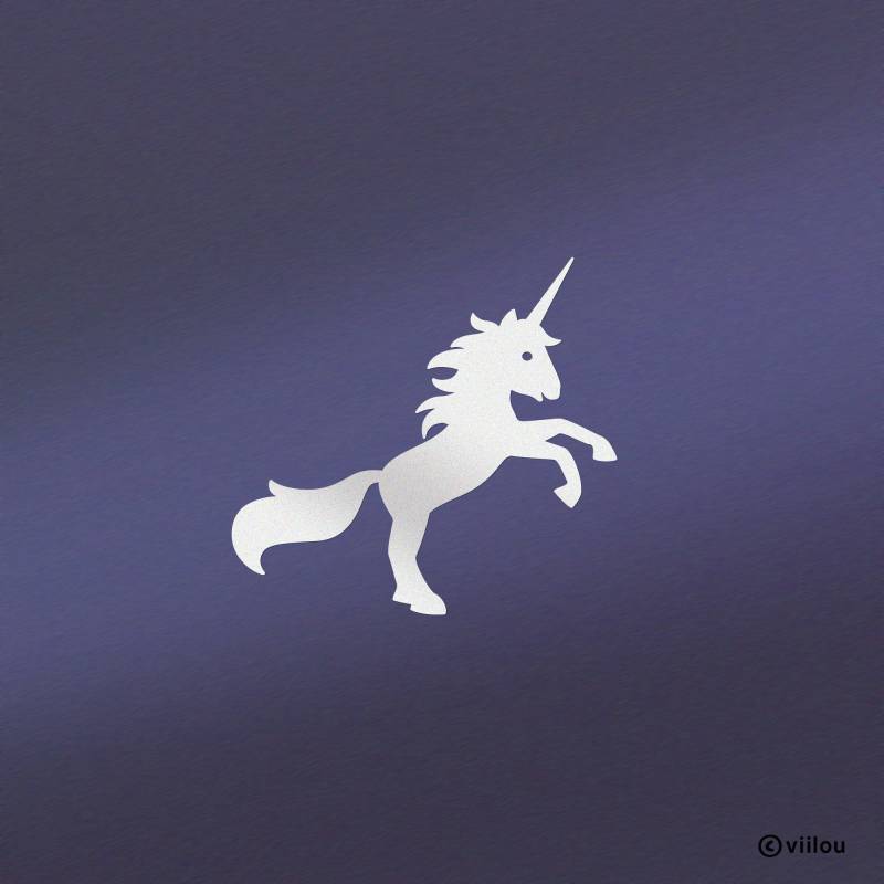 Reflektor Einhorn Sticker Kinder Helm Reflektierende Aufkleber Fahrrad Kind Reflektoren Einhörner Outdoor Laufrad Diy von viilou