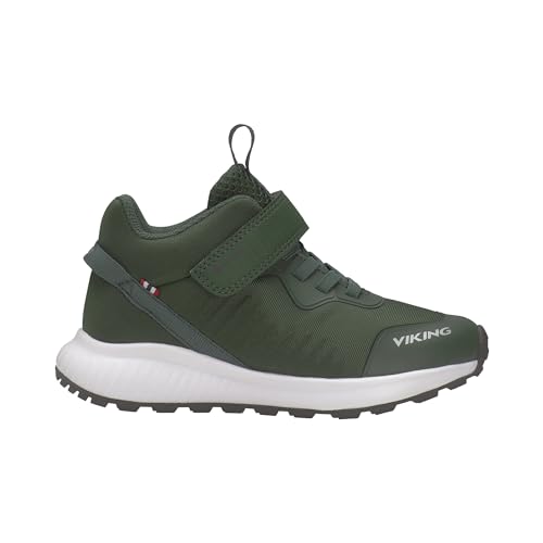 Viking Unisex Kinder Aery Tau Mid GTX Rain Shoe Moss Green, 35 EU Schmal Viking Unisex Kinder Aery Tau Mid GTX Rain Shoe Moss Green, 35 EU Schmal von Viking