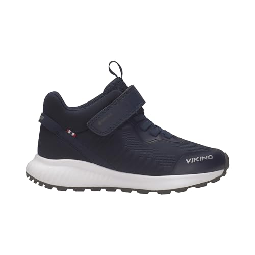 Viking Aery Tau Mid GTX Rain Shoe Unisex Kinder, Navy, 26 EU Schmal von Viking