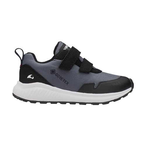 Viking Unisex Kinder Aery Track Low F GTX Sneaker, Charcoal Black, 22 EU Viking Unisex Kinder Aery Track Low F GTX Sneaker, Charcoal Black, 22 EU von Viking