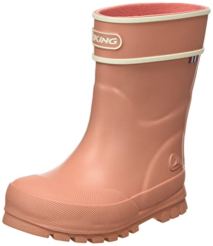 Viking Unisex Kinder Alv Jolly Rain Boot, Peach, 20 EU Weit von Viking