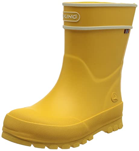 Viking Unisex Kinder Alv Jolly Rain Boot, Gelb, 21 EU Weit von Viking