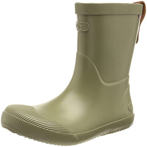 Viking Unisex Kinder Indie Urban Gummistiefel, Olive, 24 EU von Viking