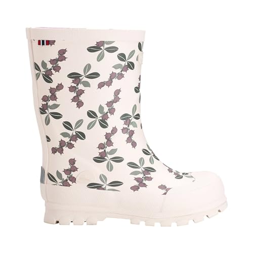 Viking Jolly Print Rubber Boots, Light Pink/Olive, 22 von Viking