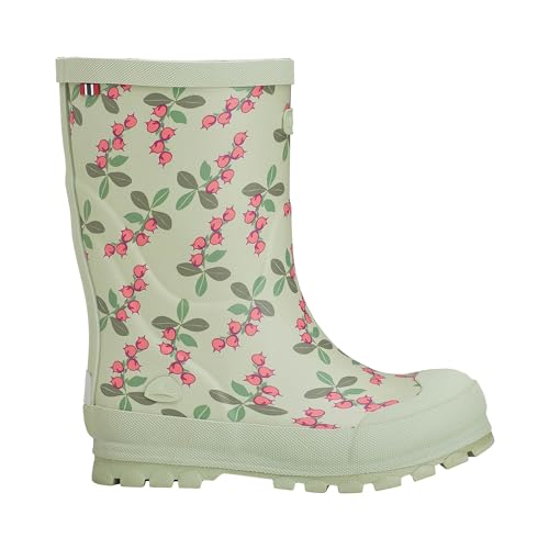 Viking Jolly Print Gummistiefel Unisex Kinder, Mint Pink, 23 EU von Viking