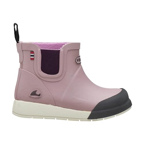 Viking River Chelsea Rubber Boots, Dusty Pink, 26 von Viking