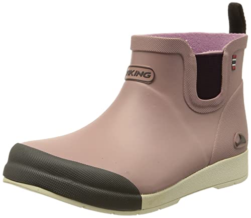 Viking River Chelsea Rubber Boots, Dusty Pink, 29 von Viking